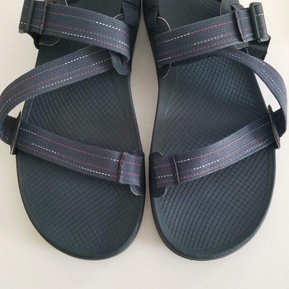 Chaco Men\'s Lowdown Blue Outdoor Hiking Sport Sandals Adjustable Strap Low Sz 12 main image 6